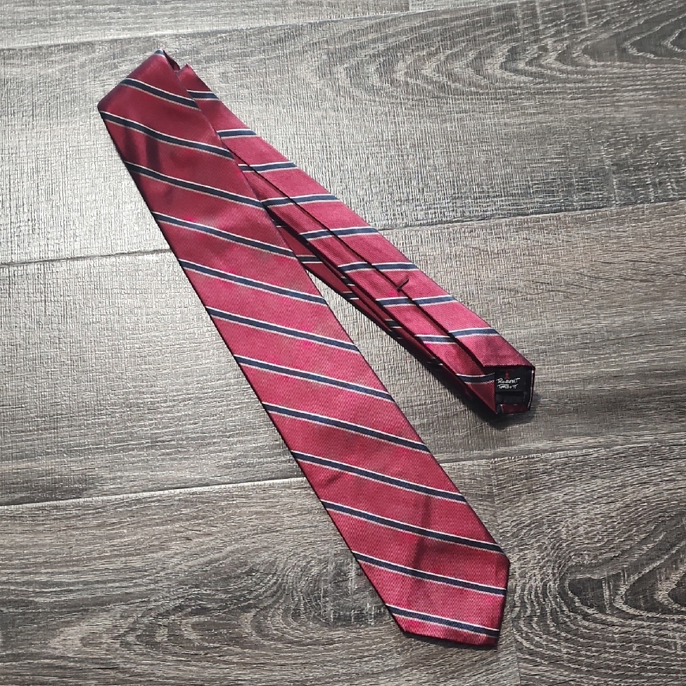🎉 Robert Talbott Striped Slim Silk Tie 🎉